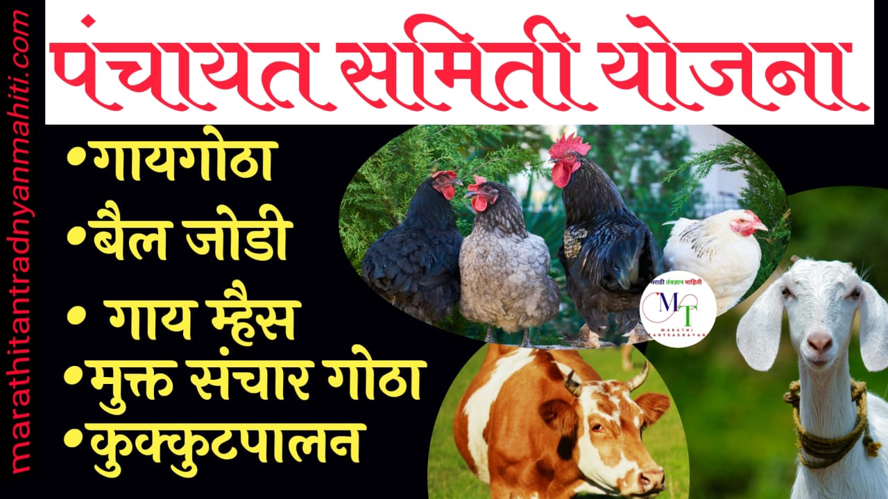 पंचायत समिती योजना 2024 panchayat samiti yojana