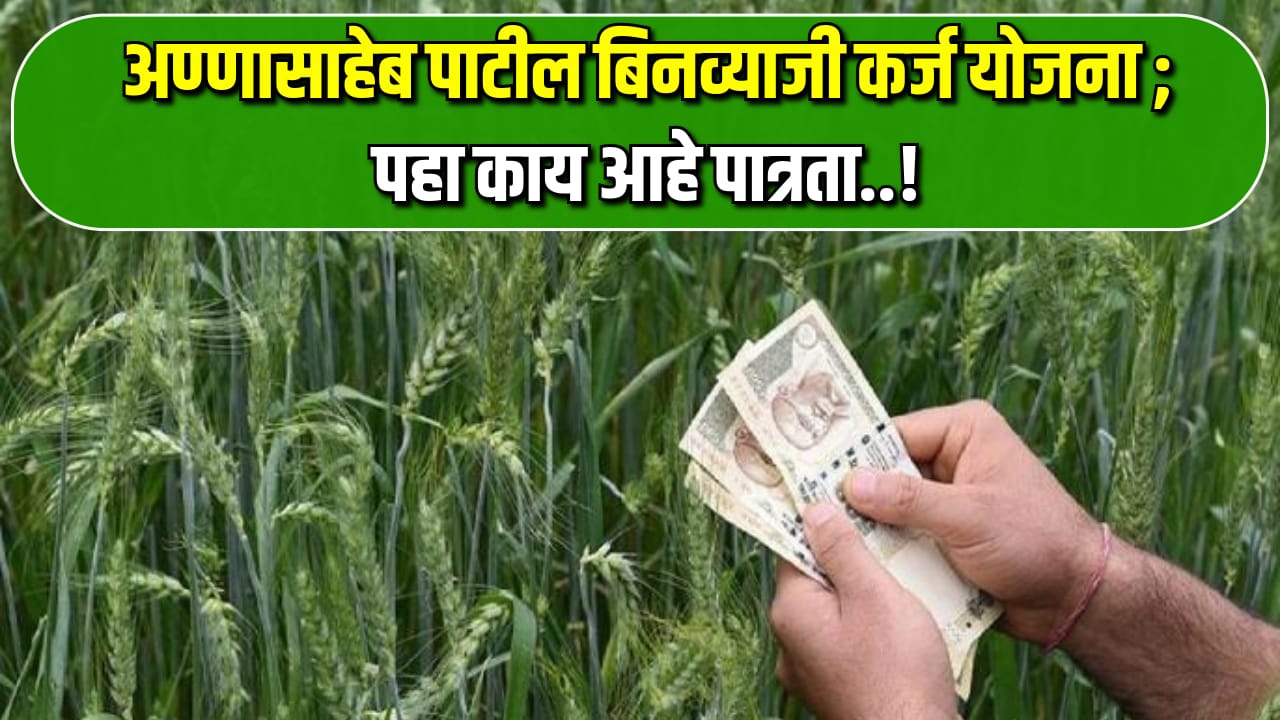 Annasaheb Patil BinVyaji Karj Yojana 2024